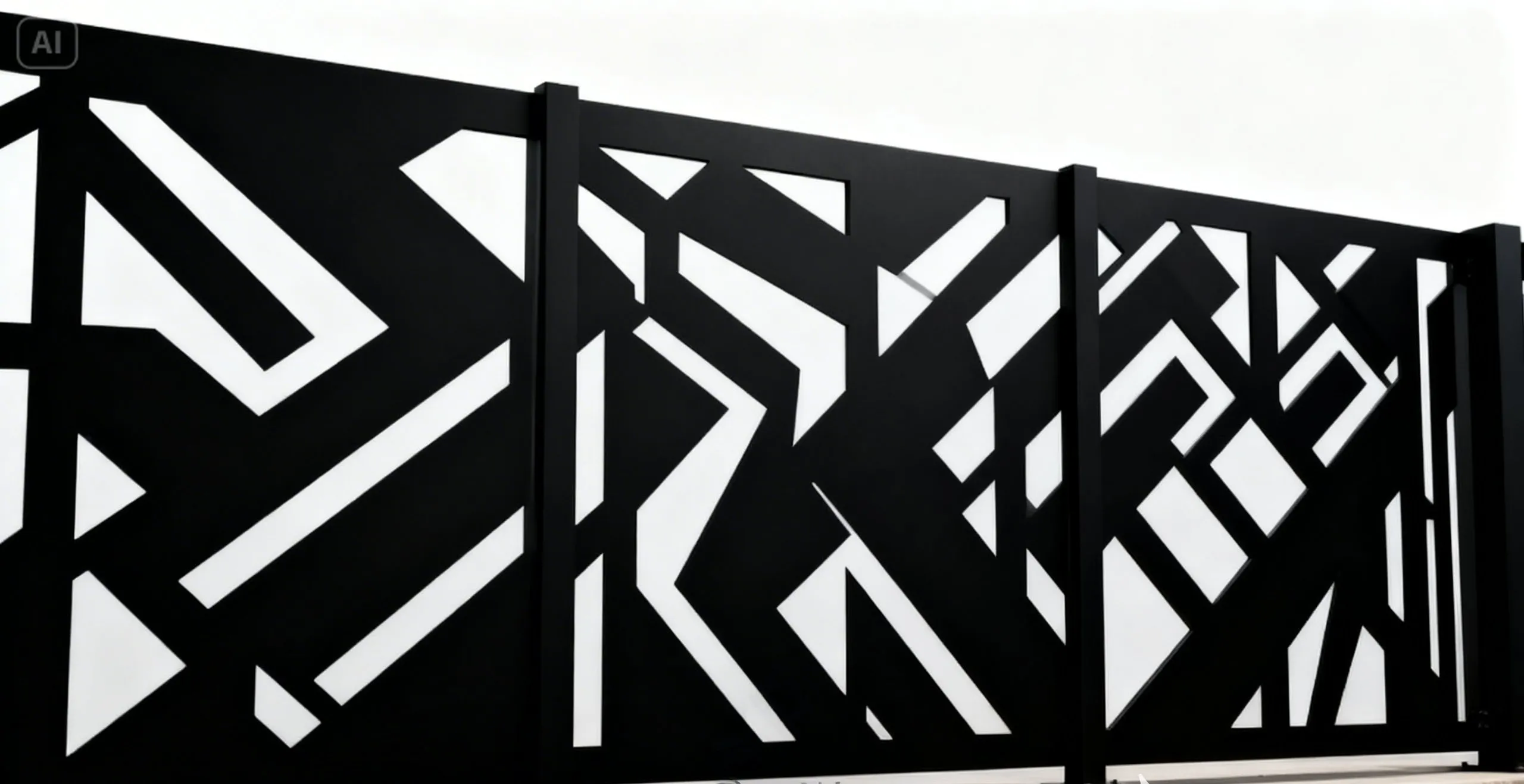 Pagar Cutting Laser Motif - 2