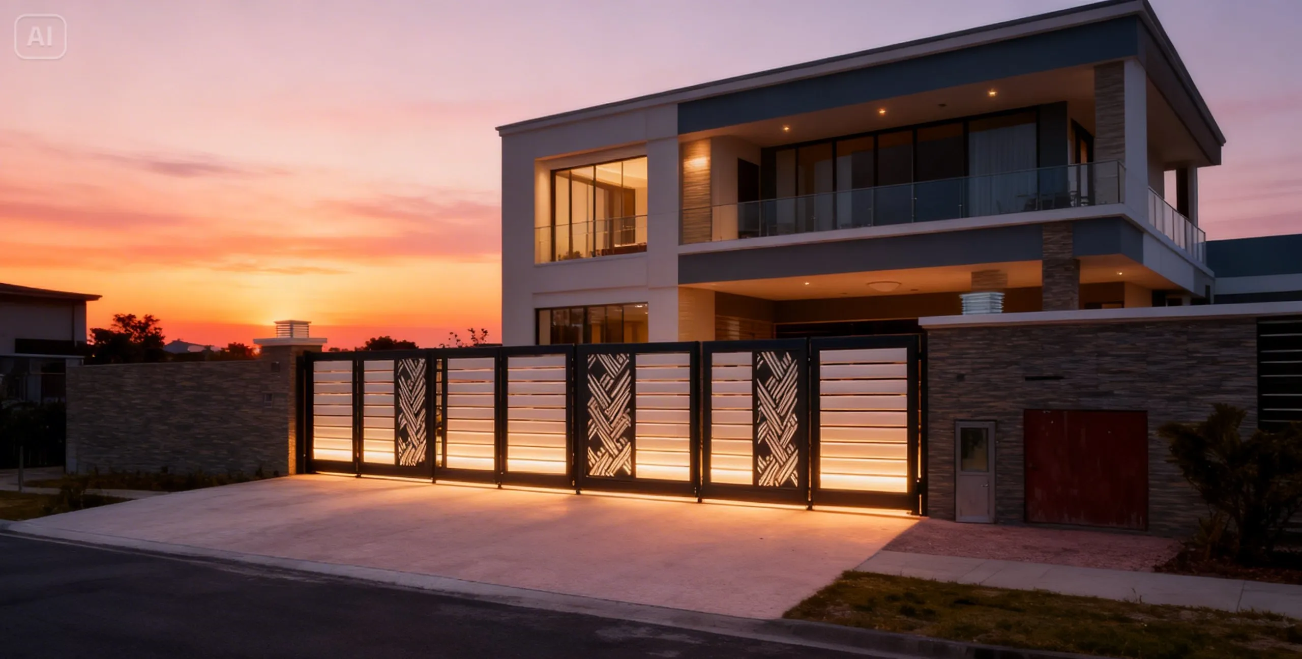 Pagar Dorong Lipat - 2