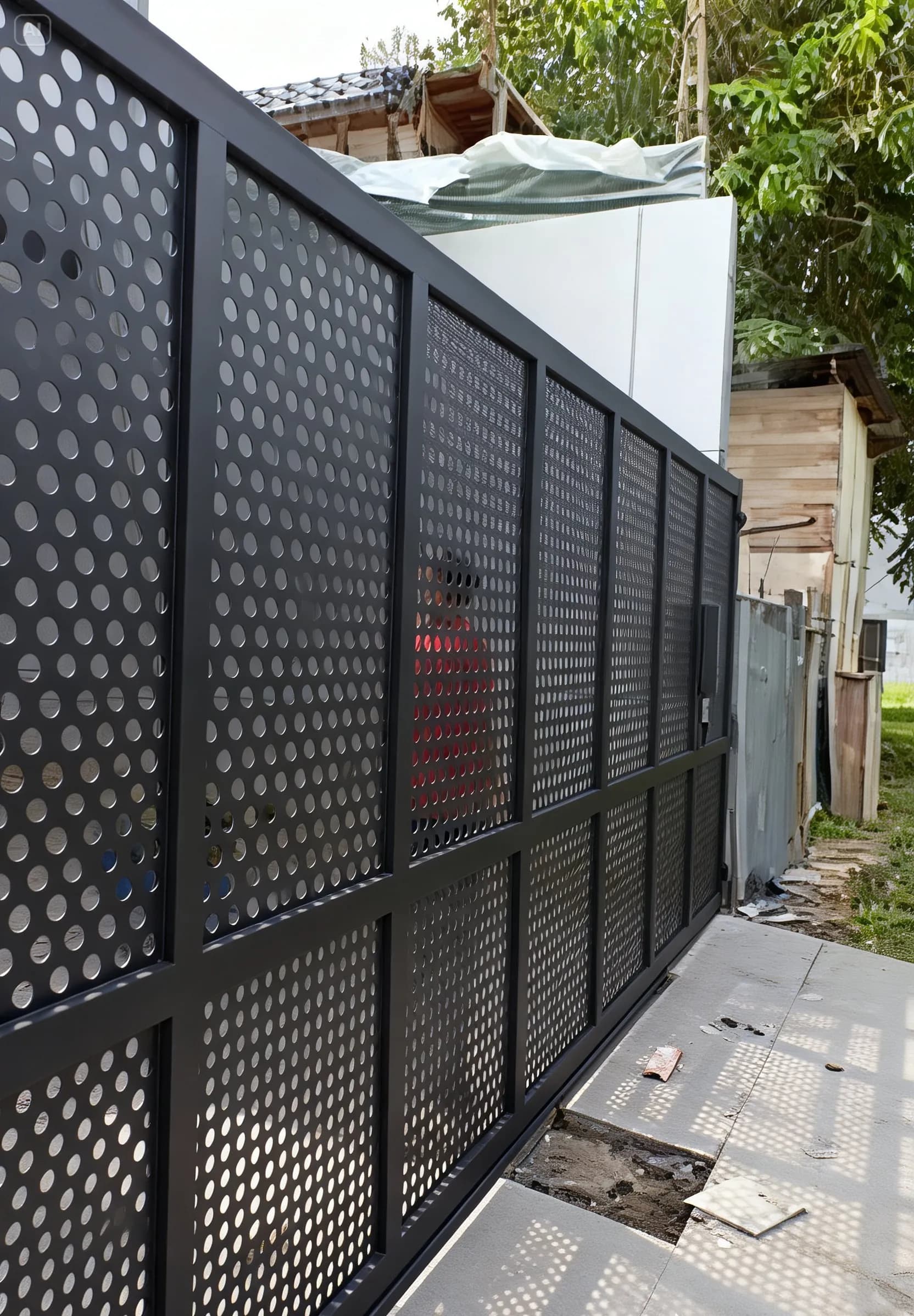 Pagar Perforated - 2