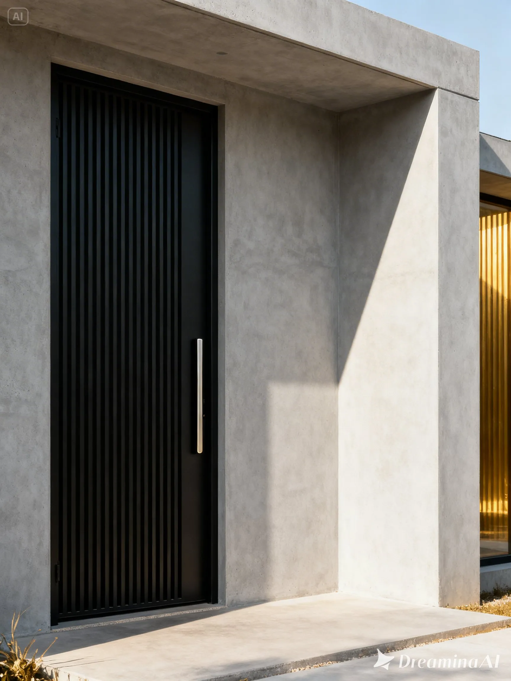 Pintu Besi Minimalis