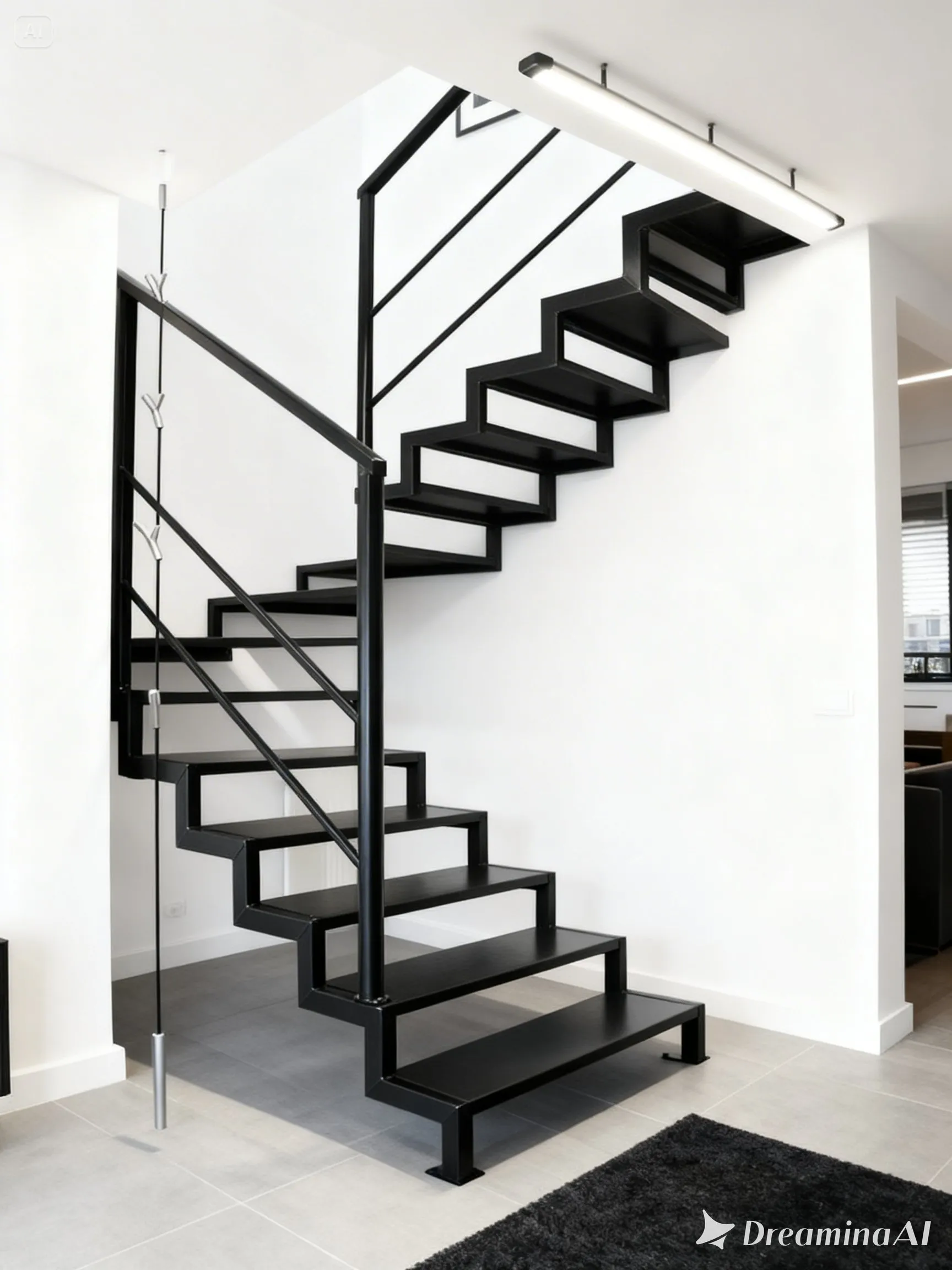 Tangga Besi Minimalis