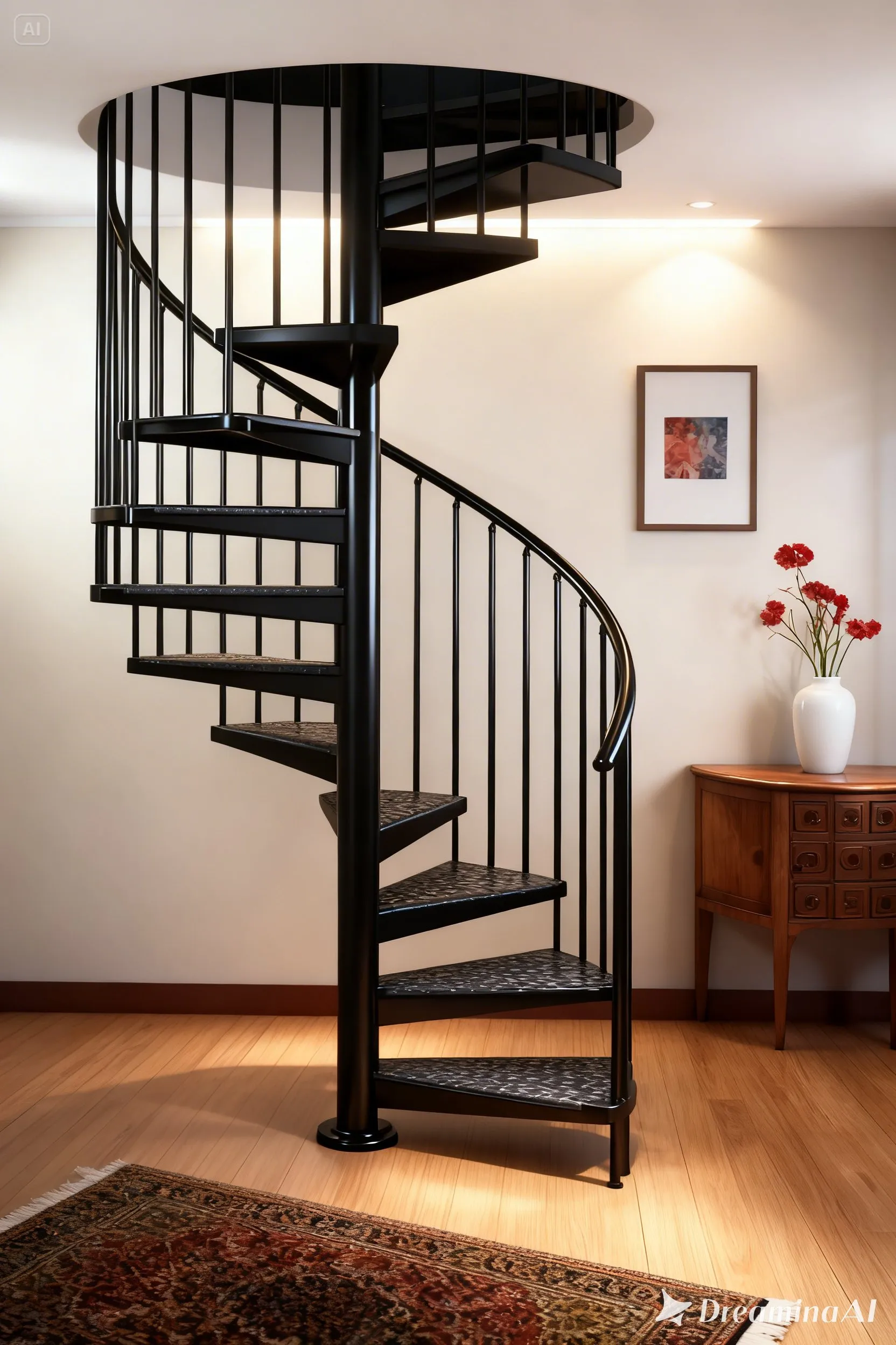 Tangga Putar Minimalis