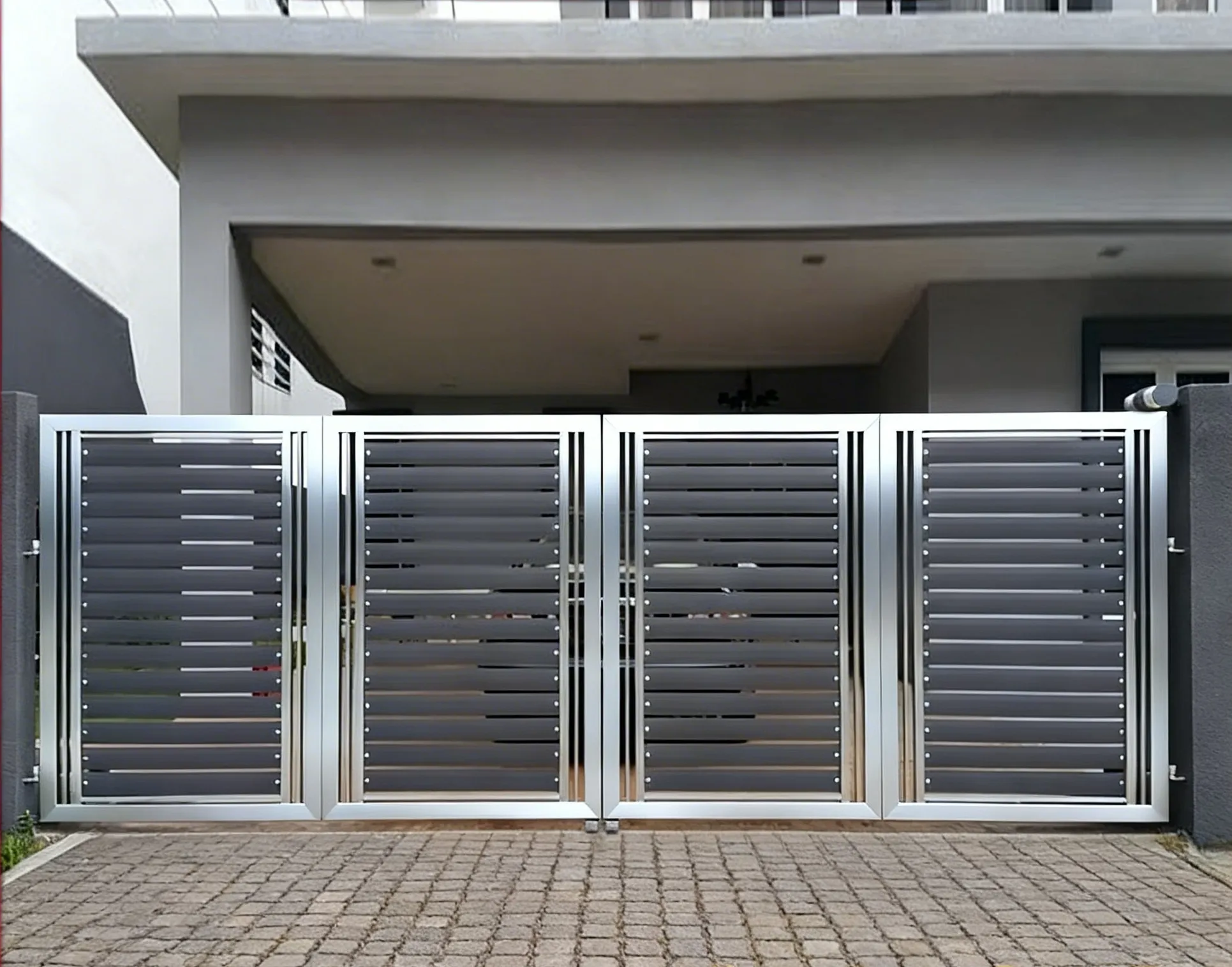 Pagar Stainless Minimalis